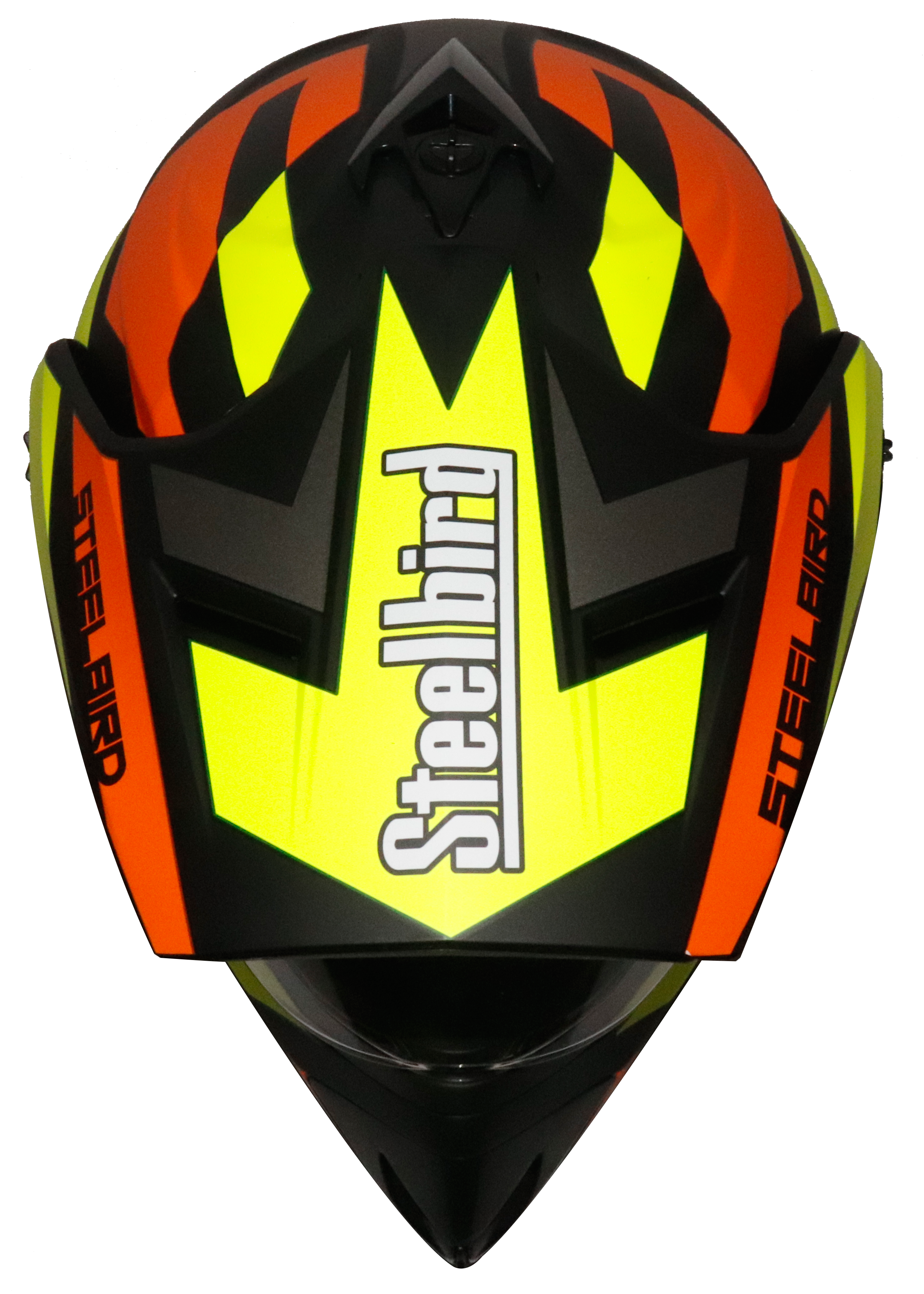 SB-42 Bang Silt Mat Black With Neon (Clear With Sun Shield)